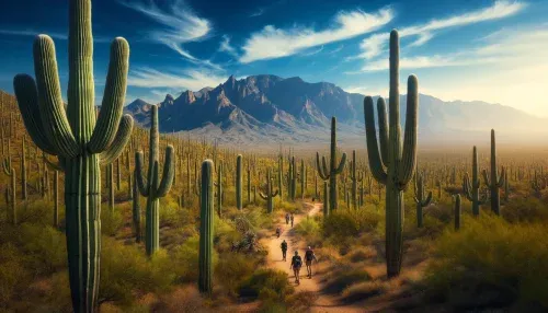 A-stunning-desert-landscape-in-Tucson-Arizona-with-giant-saguaro-cacti-against-a-clear-blue-sky.webp