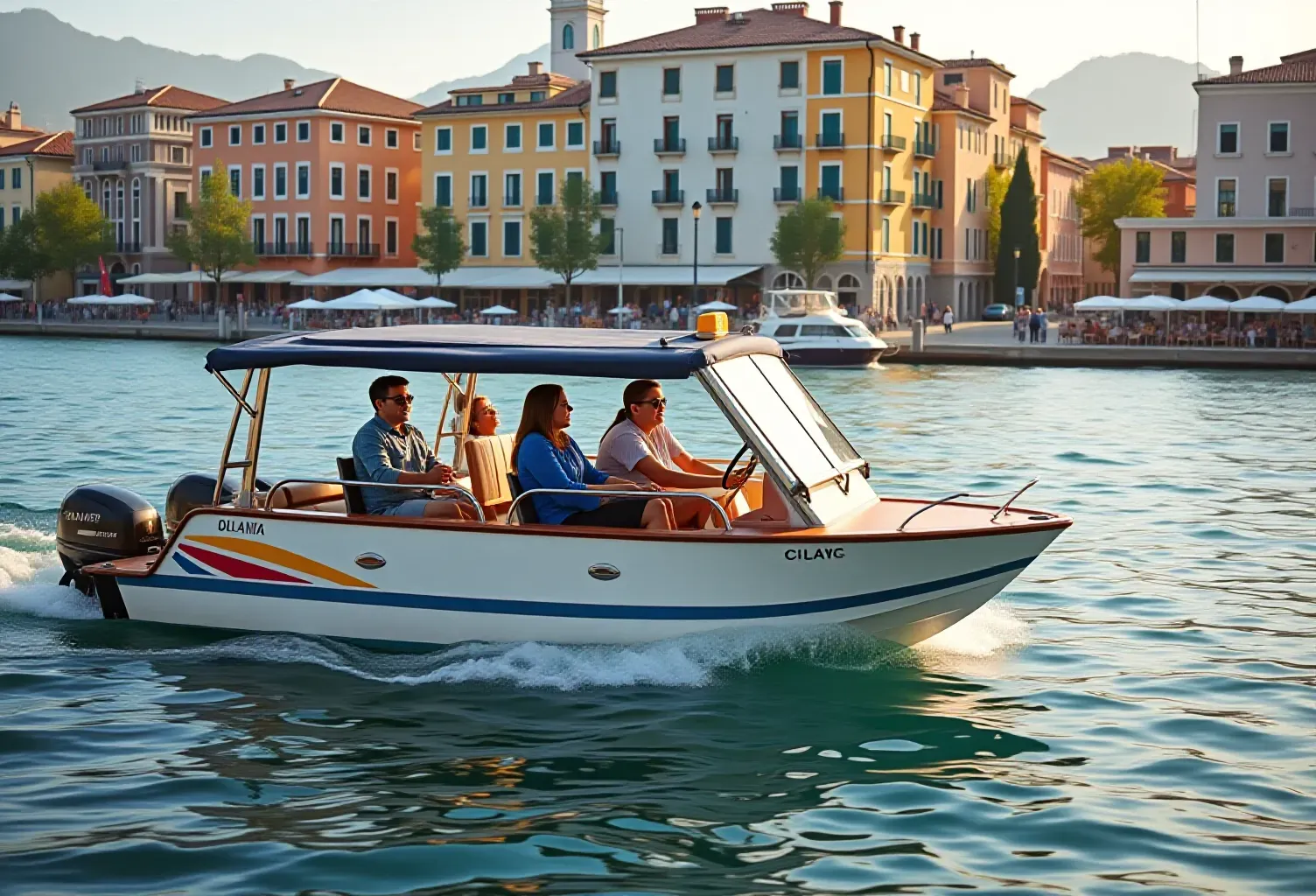 water taxi tourists