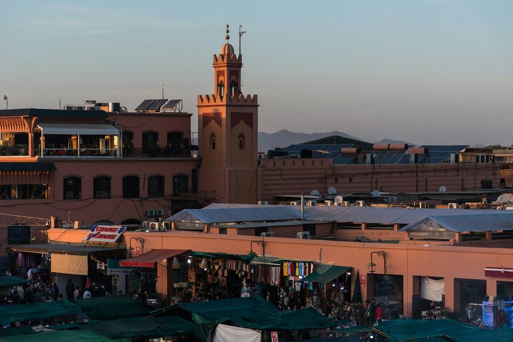 Marrakech became their capital. It is also known as the 