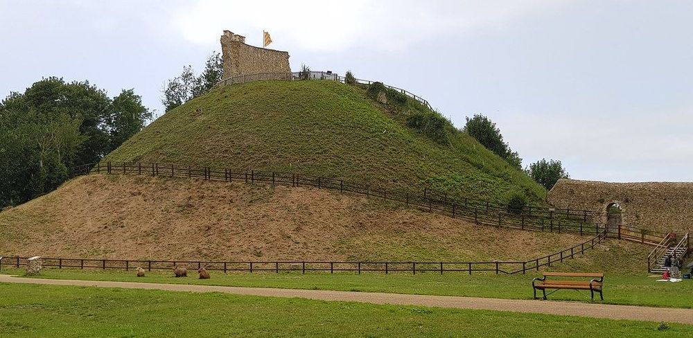 Clare Castle, Suffolk UK
