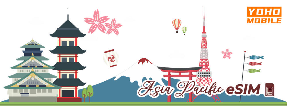 Best eSIM plans for Asia Pacific