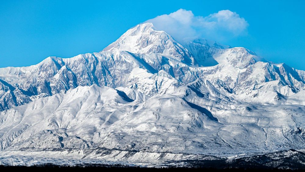 Denali, also called Mount McKinley, is the tallest mountain in North America
