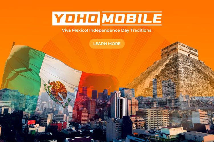 Mexican Independence Day is celebrated every year with flags flying