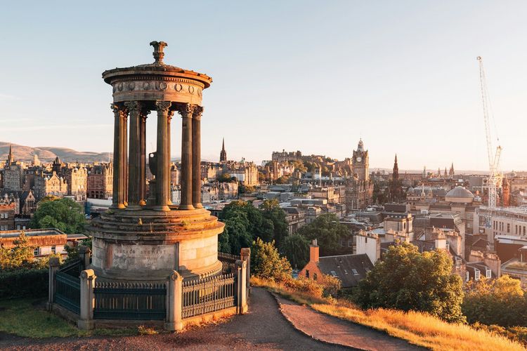 Calton Hill, Edinburgh, UK