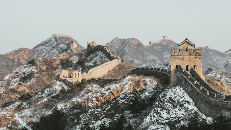 The Great Wall, one of the most beautiful places in China