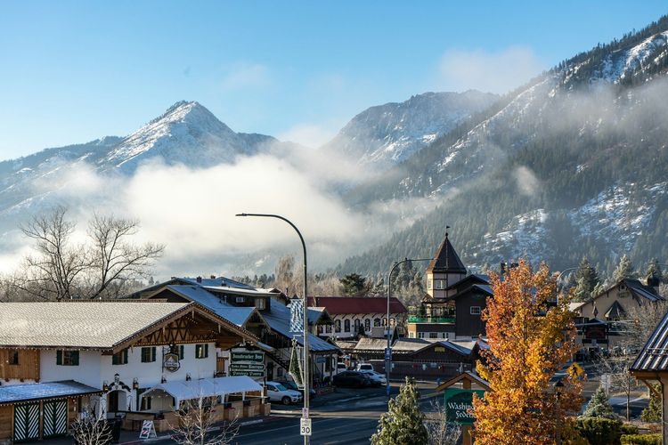 A beautiful look of Leavenworth