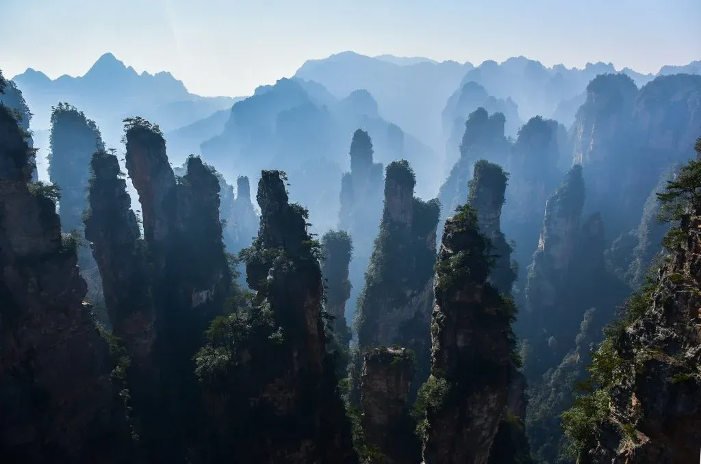 Adventure through Zhangjiajie's Avatar Mountains and Skywalk