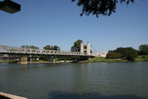 Waco Suspension Bridge Texas