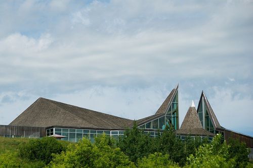 Wanuskewin National Historic Site of Canada main museum building