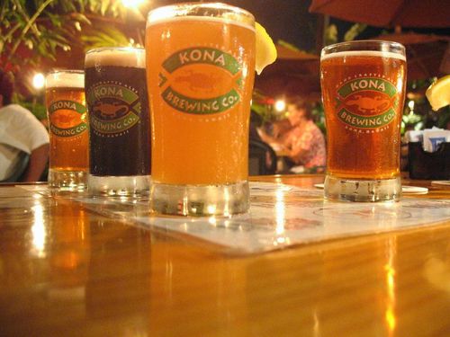 Taste Beers at Kona Brewing Co.