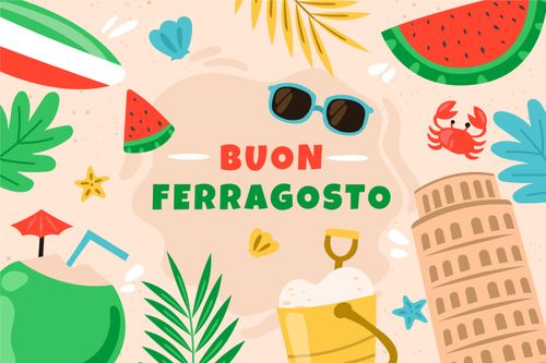 Ferragosto is an Italian holiday that takes place on August 15.