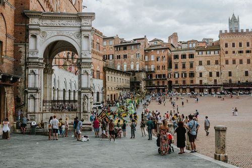 Festivals like Siena holding the Palio di Siena, a famous horse race around the Piazza del Campo are a catching standout.