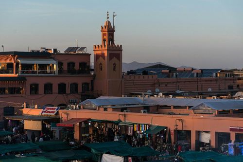 Marrakech became their capital. It is also known as the 