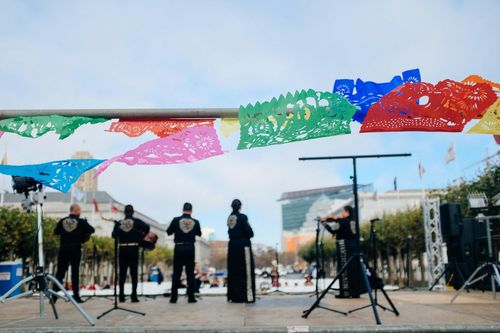 Mariachi in Independence Day celebrated in the U.S