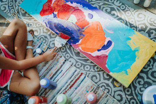 KidWorld offers art workshops and creative projects for children at Melbourne Art Festival in 2024