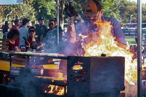 Do not just fill your soul with art pieces, try the tasty array of food and drinks available at the Melbourne art festival 2024.