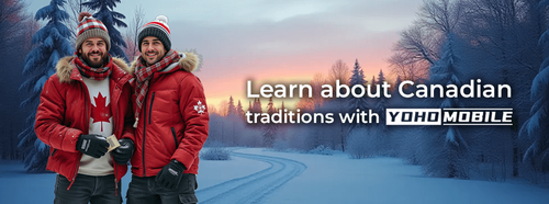 learn about canadian traditions with Yohomobile