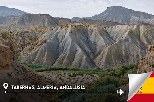 Spain has the only desert in Europe, the Tabernas, in Almería