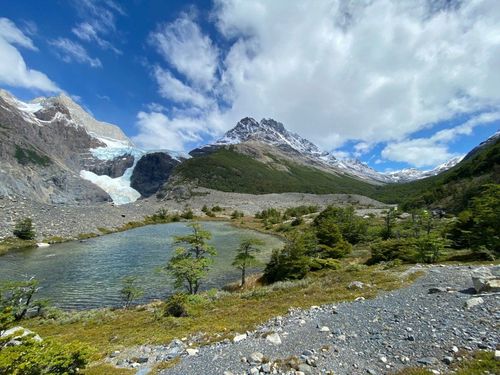 According to the South America travel guide, Torres del Paine National Park is a trekking Paradise