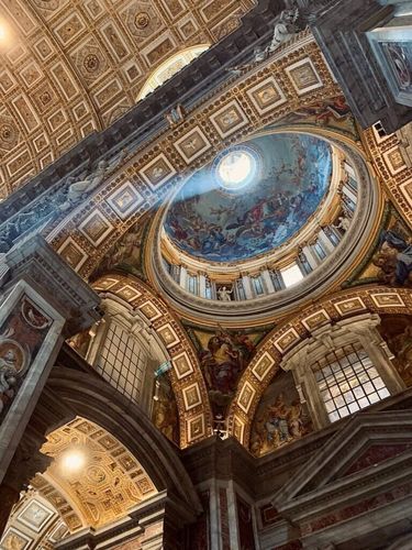 St Peter Basilica is a beautiful church in this small city-state.