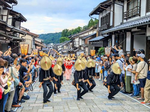 Gujo Odori in Gifu is one of Obon Festival Japan's three most important festivals.