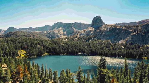 Lake George panoramic view