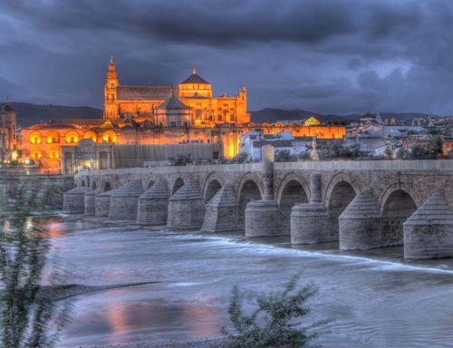 Andalusia is the land of beautiful bridges, and Cordoba is no exception.