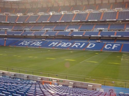 The Santiago Bernabéu Stadium is a football stadium in Madrid, Spain.