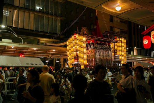 Gion Matsuri has a variety of traditional ceremonies and ritual