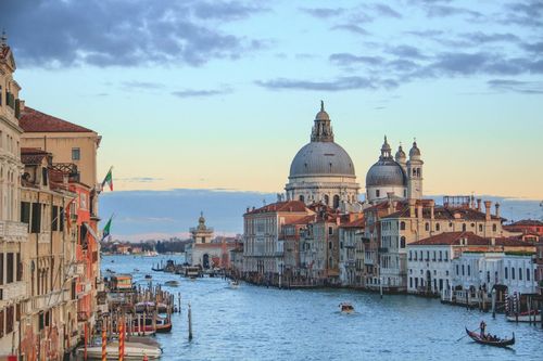 The Grand Canal is like the main water street that winds its way through the heart of the historic city. 