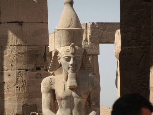 the Statue of Ramses II in Luxor, a top destination in your Middle East travel