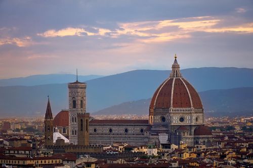 Fun facts about Florence, Italy: the famous Duomo di Firenze took close to a century and a half to build.