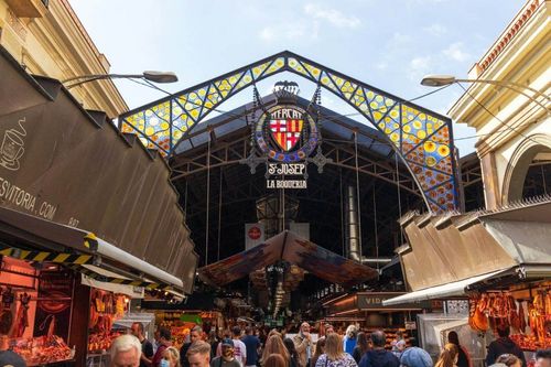 La Boqueria Market is a food lover's paradise with fresh local delicacies.