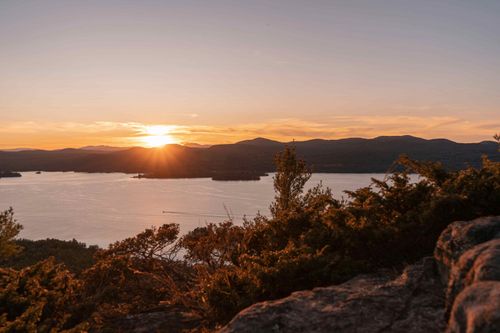 Sunset at Lake George