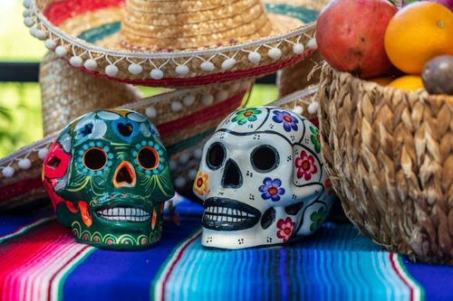 The Day of the Dead (Spanish: Día de los Muertos) is a Mexican holiday.