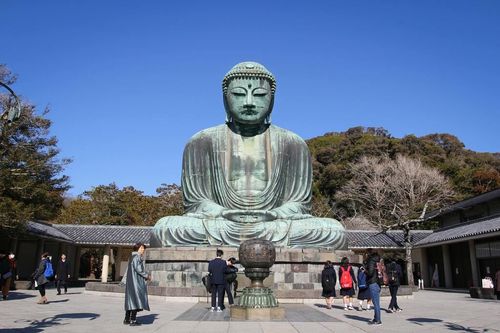 Marvel at the Giant Buddha in Kamakura