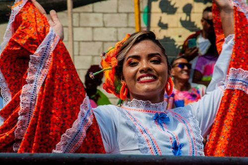 The Flower Festival is a yearly event in Medellín, Colombia, celebrating culture and floral heritage.