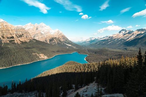 Fun Facts About Canada: Banff National Park has over 1,000 glaciers.