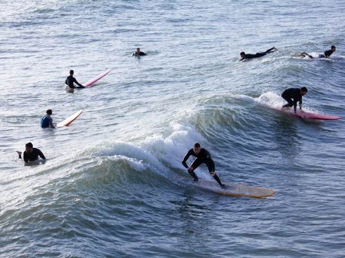 Fiji's best surfing is on the Malolo Barrier Reef. The Oceania travel guide lists some of the places to surf