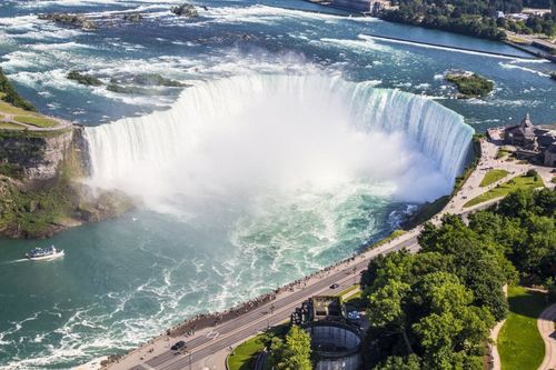 Niagara Falls generates power for US and Canada