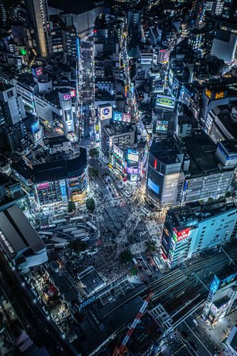 Among the things you can do in Japan, is visit the Shibuya Crossing.