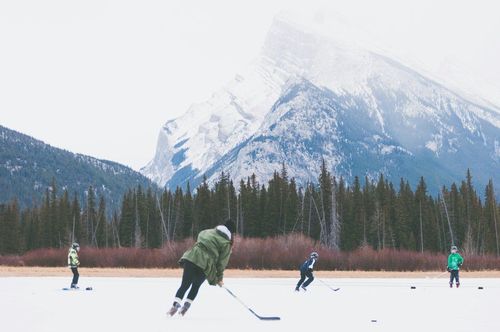 Hockey is Canada's official winter sport.