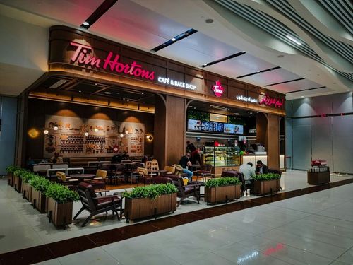 Tim Hortons is a Canadian restaurant chain.