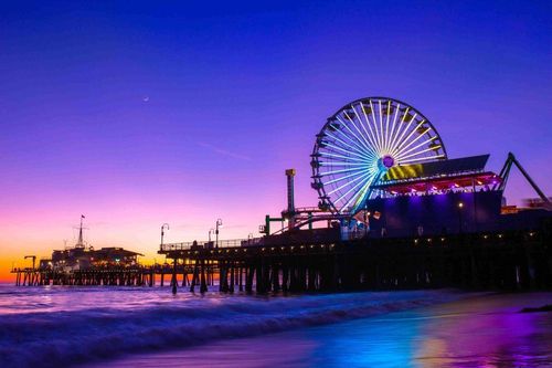 Once in a lifetime things to do in Los Angeles: Santa Monica Pier