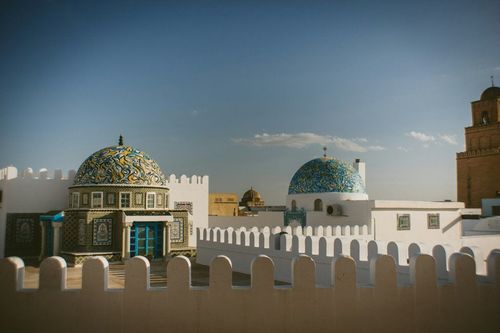 Kairouan has a long history and many mosques. It is now a UNESCO World Heritage site