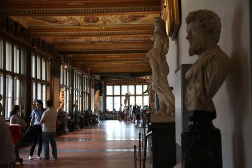 If you're an art aficionado, you need to visit The Uffizi Gallery among all the possibilities for what to do in Florence, Italy.