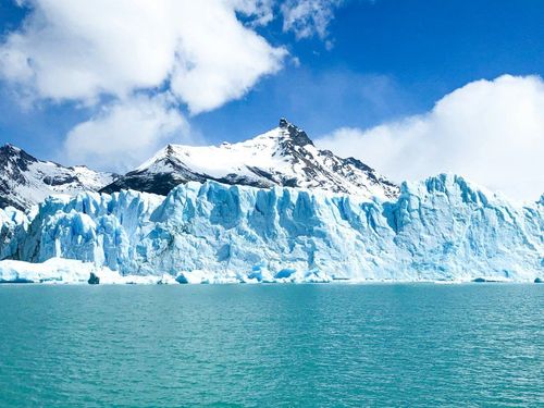 The Perito Moreno Glacier, one of the few glaciers in the world that is still moving