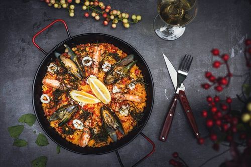 Paella is a culinary superstar and one of the best dishes of the Mediterranean cuisine.