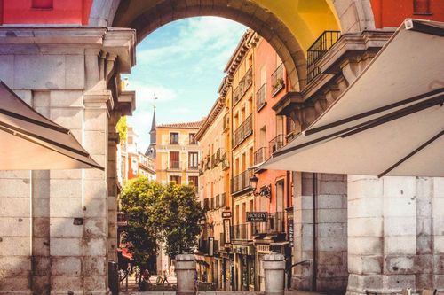 Chueca is Madrid's vibrant LGBTQ hub, widely known for its Gay Pride events and buzzing nightlife.