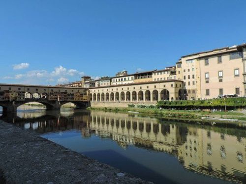 The Vasari Corridor is a secret passageway that the Medici family had built for themselves in 1565.